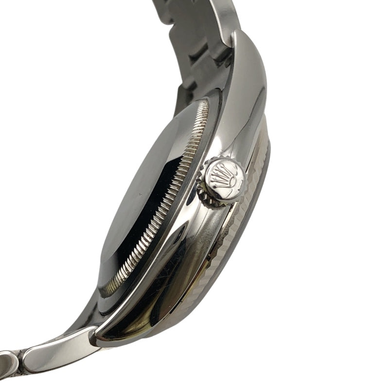 ロレックス ROLEX デイトジャスト36 116234 ブラック WG/SS ユニセックス 腕時計