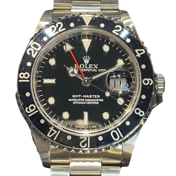 ロレックス ROLEX GMTマスター 16700 ステンレススチール 自動巻き