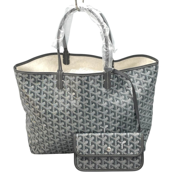 ゴヤール GOYARD サンルイPM グレー ゴヤールディンキャンバス レディース トートバッグ