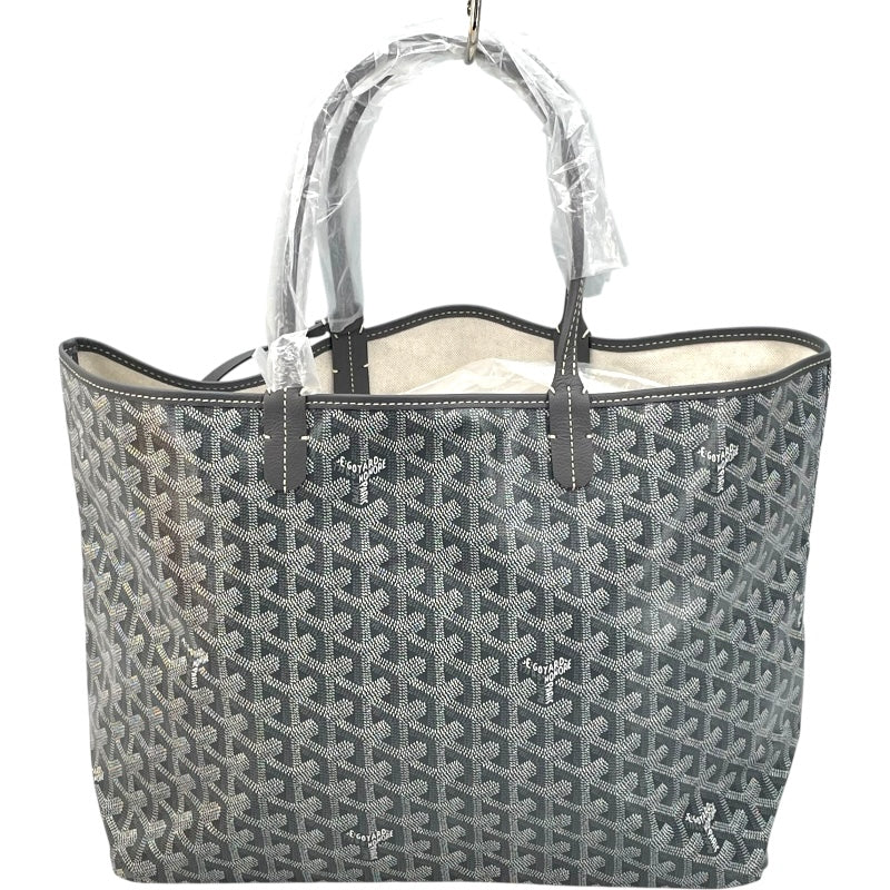 ゴヤール GOYARD サンルイPM グレー ゴヤールディンキャンバス レディース トートバッグ