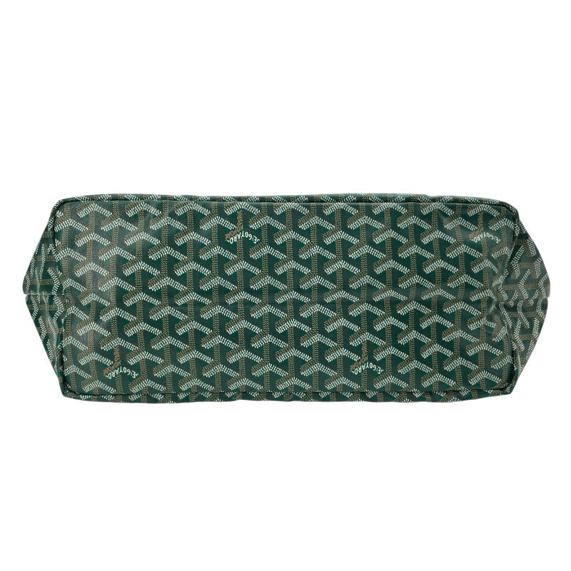ゴヤール GOYARD サンルイPM グリーン ゴヤールコーティングキャンバス レディース トートバッグ