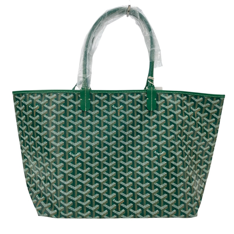 ゴヤール GOYARD サンルイPM グリーン ゴヤールコーティングキャンバス レディース トートバッグ