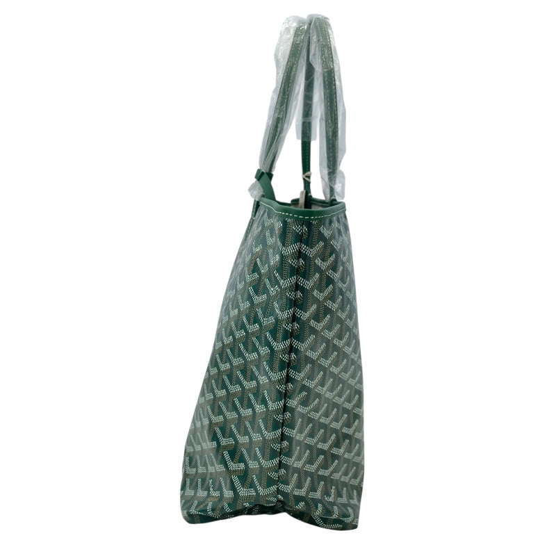 ゴヤール GOYARD サンルイPM グリーン ゴヤールコーティングキャンバス レディース トートバッグ