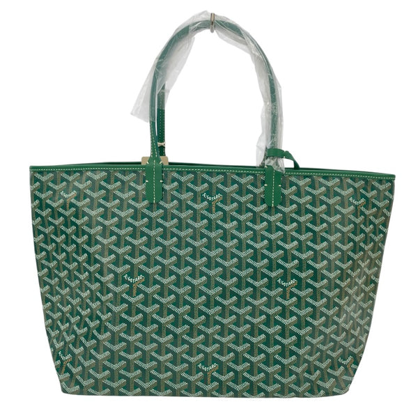ゴヤール GOYARD サンルイPM グリーン ゴヤールコーティングキャンバス レディース トートバッグ