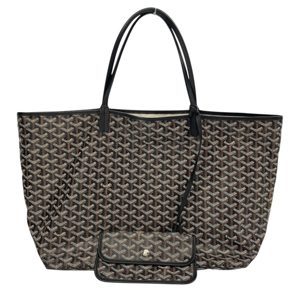 ゴヤール GOYARD サンルイGM ブラック ゴヤールコーティングキャンバス レディース トートバッグ