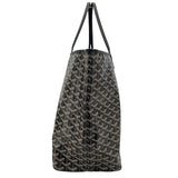 ゴヤール GOYARD サンルイGM ブラック ゴヤールコーティングキャンバス レディース トートバッグ