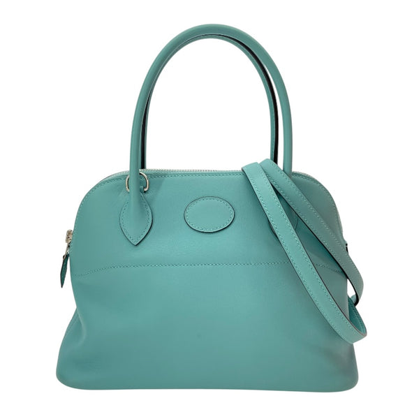 エルメス HERMES ボリード27 X刻 ブルーアトール SV金具 スイフト