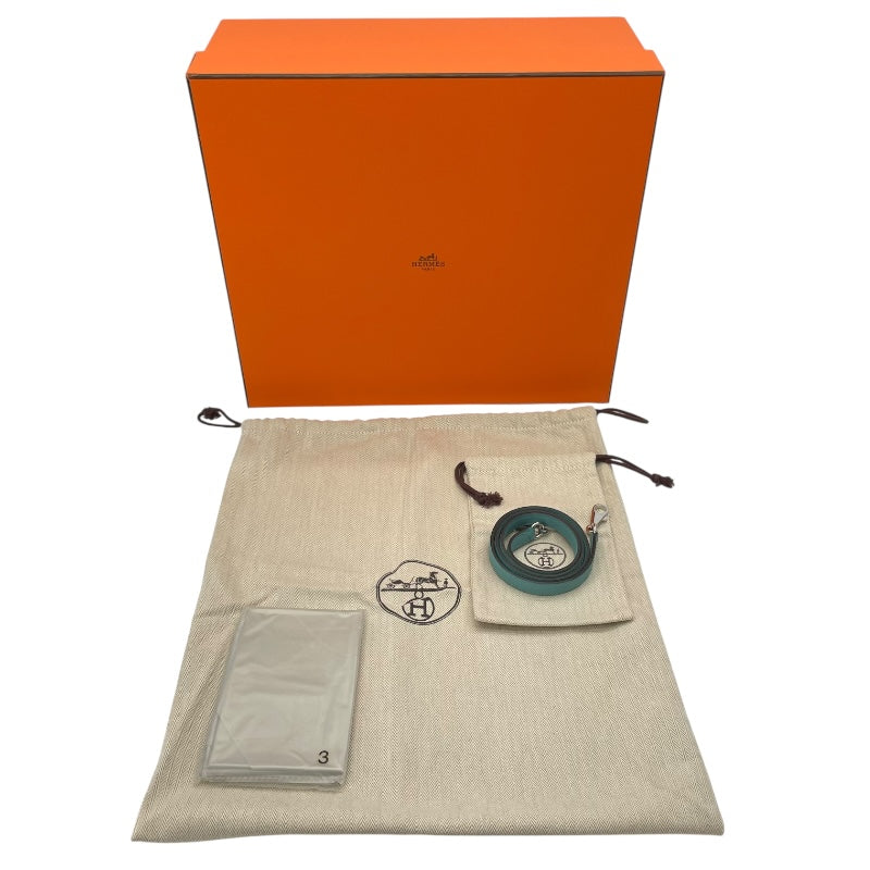 エルメス HERMES ボリード27 X刻 ブルーアトール SV金具 スイフト レディース ショルダーバッグ