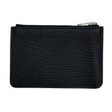 エルメス HERMES ロウリス スリム B刻印 ブラック/SV金具 シェーブル レディース 二つ折り財布