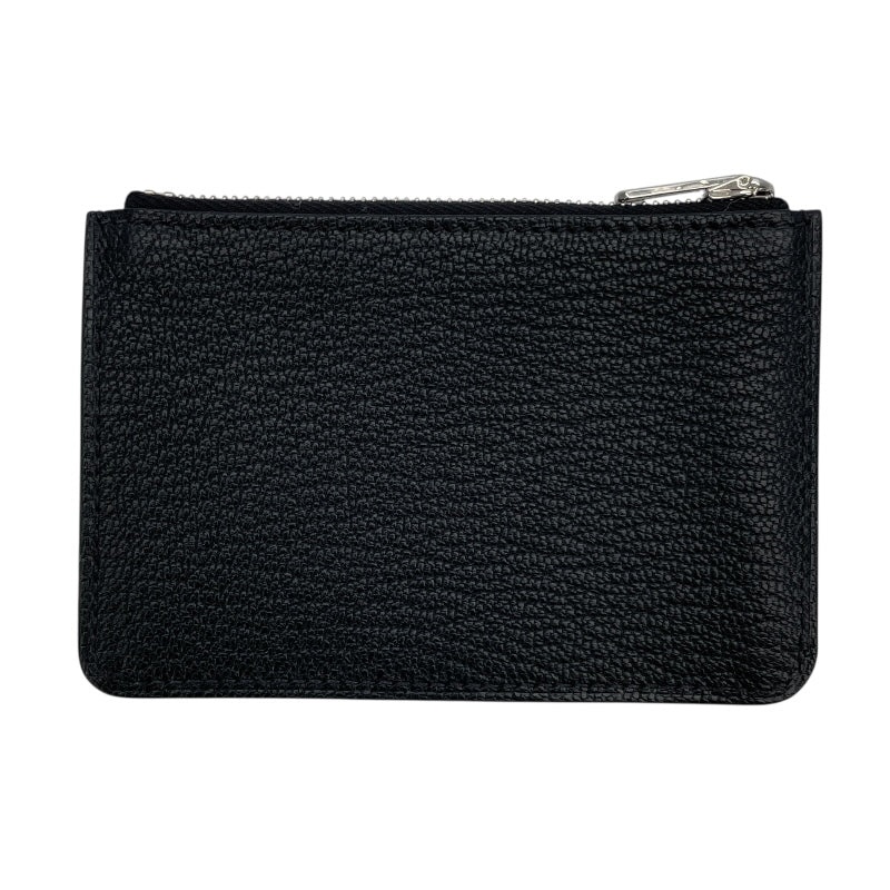 エルメス HERMES ロウリス スリム B刻印 ブラック/SV金具 シェーブル レディース 二つ折り財布