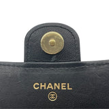 シャネル CHANEL フラップ フォン ショルダー AP3226 ブラック GD金具 ラム レディース ショルダーバッグ