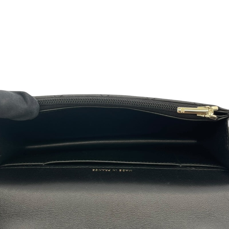 シャネル CHANEL フラップ フォン ショルダー AP3226 ブラック GD金具 ラム レディース ショルダーバッグ