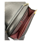 シャネル CHANEL マトラッセチェーンウォレット AP0250 ブラック GD金具 キャビアスキン レディース ウォレットチェーン