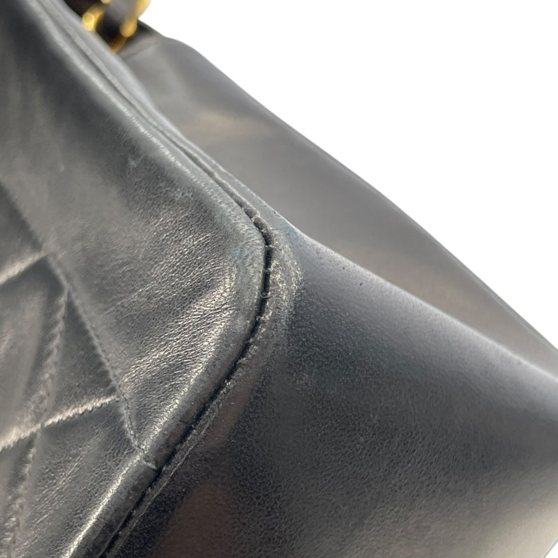シャネル CHANEL ダイアナ25 A01165 2番台 ブラック GD金具 ラム レディース ショルダーバッグ