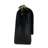 シャネル CHANEL ダイアナ25 A01165 2番台 ブラック GD金具 ラム レディース ショルダーバッグ