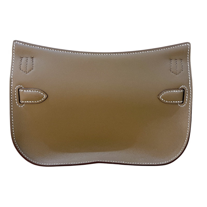 エルメス HERMES ジプシエールミニ U刻 エトゥープ/SV金具 スイフト レディース ショルダーバッグ