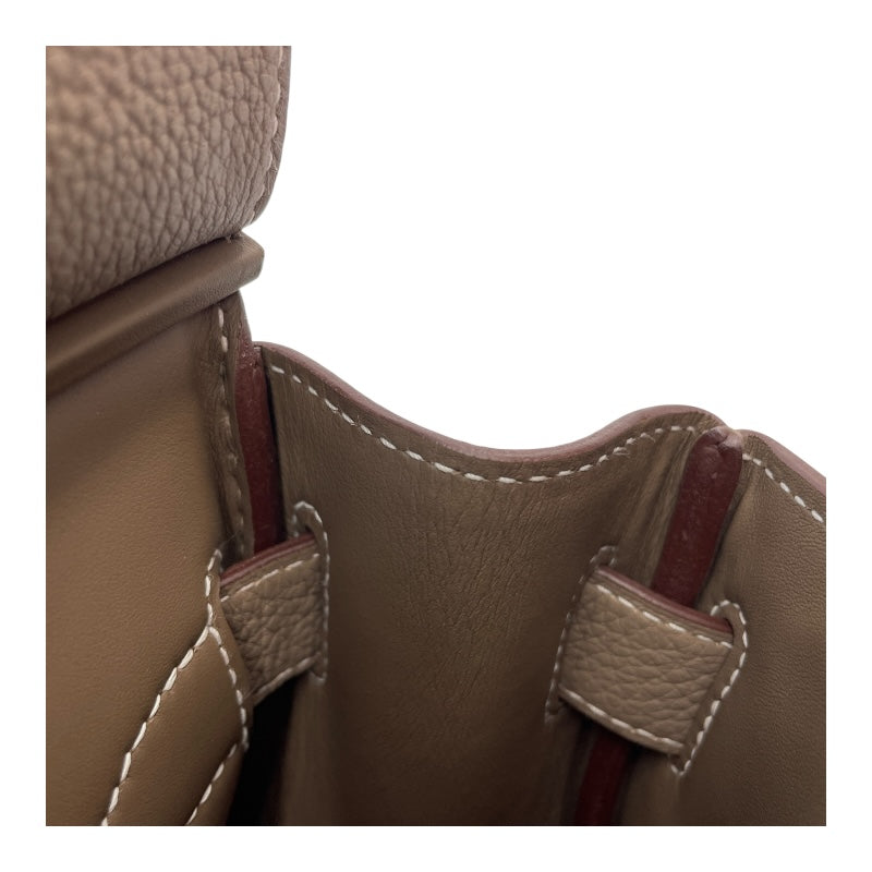 エルメス HERMES ケリーアッカドPM W刻印 ｴﾄｩｰﾌﾟ SV金具 トゴ ユニセックス ボディバッグ
