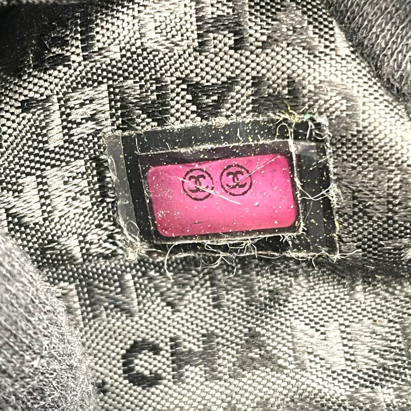 シャネル CHANEL チョコバー トートバッグ A17809 ブラック GD金具 ラムスキン レディース トートバッグ