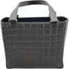 シャネル CHANEL チョコバー トートバッグ A17809 ブラック GD金具 ラムスキン レディース トートバッグ
