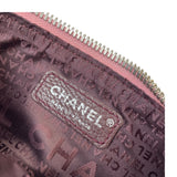 シャネル CHANEL フリンジレザーショルダーバッグ ピンク SV金具 レザー レディース ショルダーバッグ
