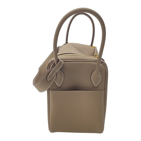 エルメス HERMES リンディ26 W刻 ｴﾄｩｰﾌﾟ GD金具 トリヨンクレマンス レディース ショルダーバッグ