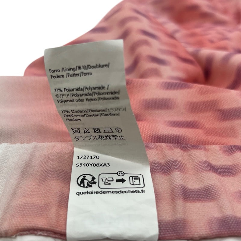 ロエベ LOEWE メッシュロングスカート ピンク ポリアミド レディース ロングスカート