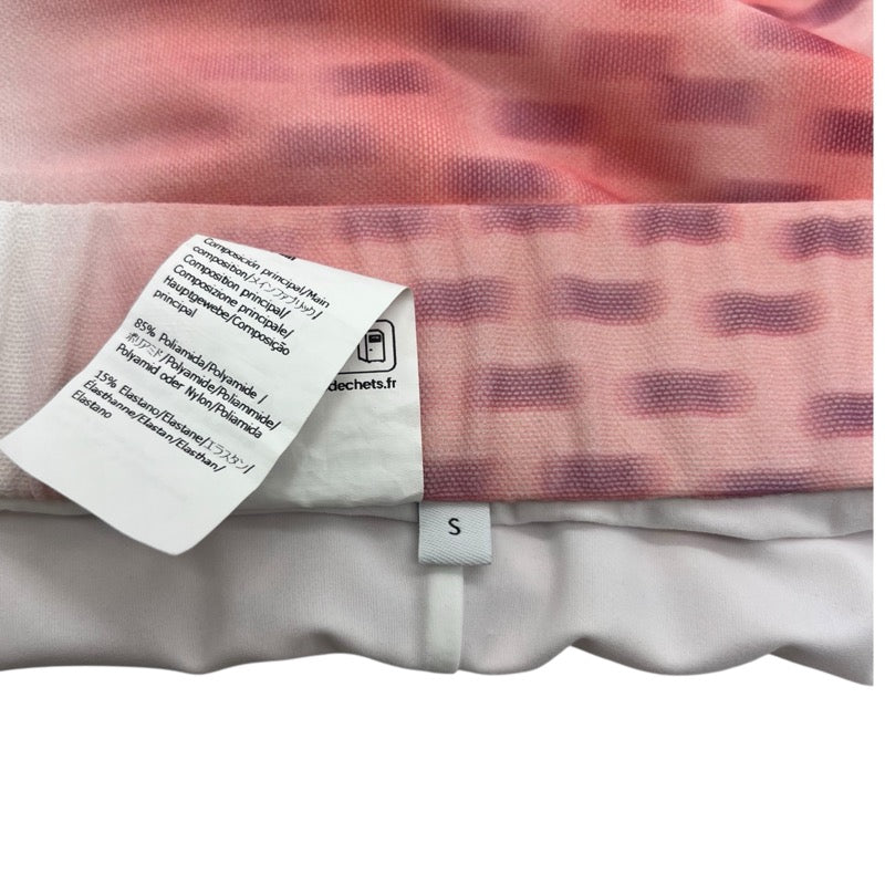 ロエベ LOEWE メッシュロングスカート ピンク ポリアミド レディース ロングスカート