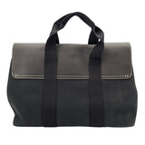 エルメス HERMES ヴァルパラインMM 2005ワールドフェスティバル限定 ブラック SV金具 トワル/スイフト ユニセックス トートバッグ