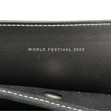 エルメス HERMES ヴァルパラインMM 2005ワールドフェスティバル限定 ブラック SV金具 トワル/スイフト ユニセックス トートバッグ