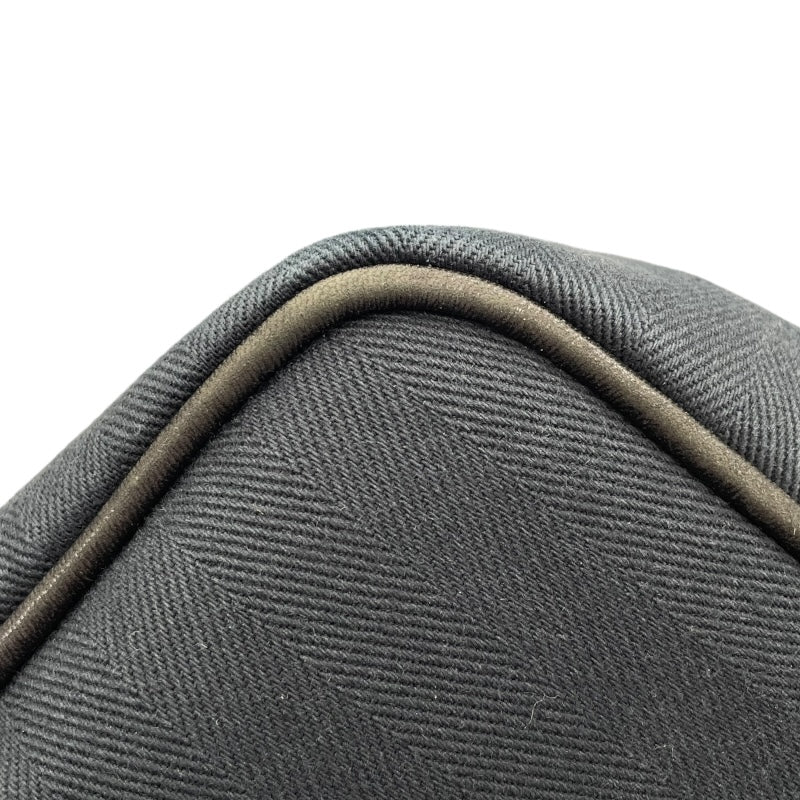 エルメス HERMES ヴァルパラインMM 2005ワールドフェスティバル限定 ブラック SV金具 トワル/スイフト ユニセックス トートバッグ