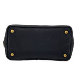 プラダ PRADA カナパ ミニ 1BG439 ブラック キャンバス レディース トートバッグ