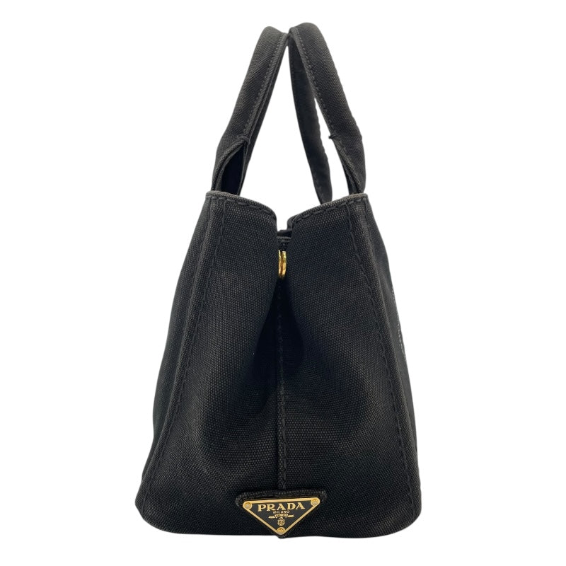 プラダ PRADA カナパ ミニ 1BG439 ブラック キャンバス レディース トートバッグ