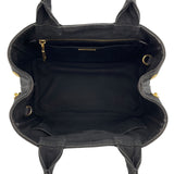 プラダ PRADA カナパ ミニ 1BG439 ブラック キャンバス レディース トートバッグ