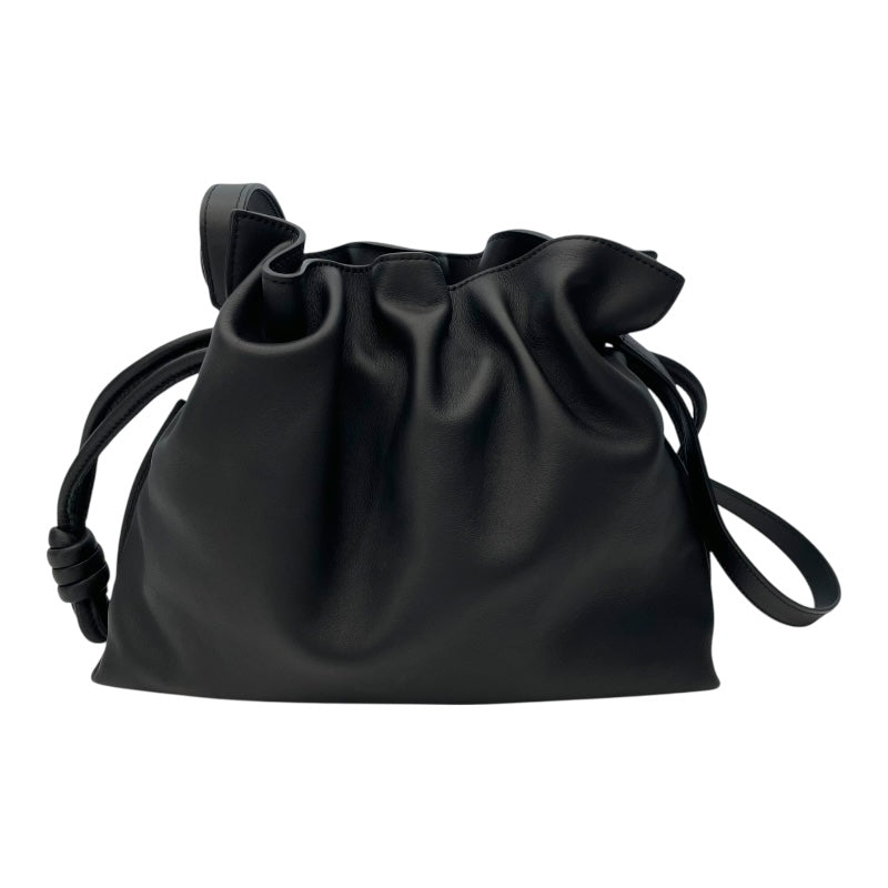 ロエベ LOEWE フラメンコ ミディアム ブラック レザー レディース ショルダーバッグ