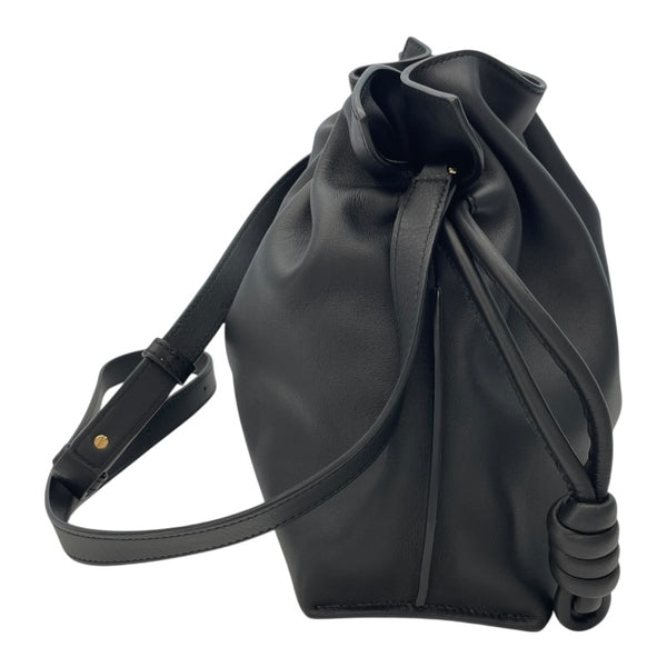 ロエベ LOEWE フラメンコ ミディアム ブラック レザー レディース ショルダーバッグ