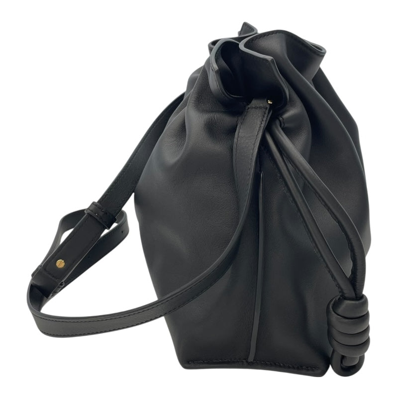 ロエベ LOEWE フラメンコ ミディアム ブラック レザー レディース ショルダーバッグ