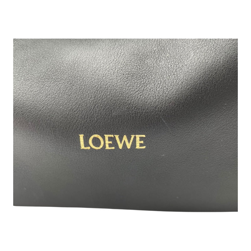 ロエベ LOEWE フラメンコ ミディアム ブラック レザー レディース ショルダーバッグ