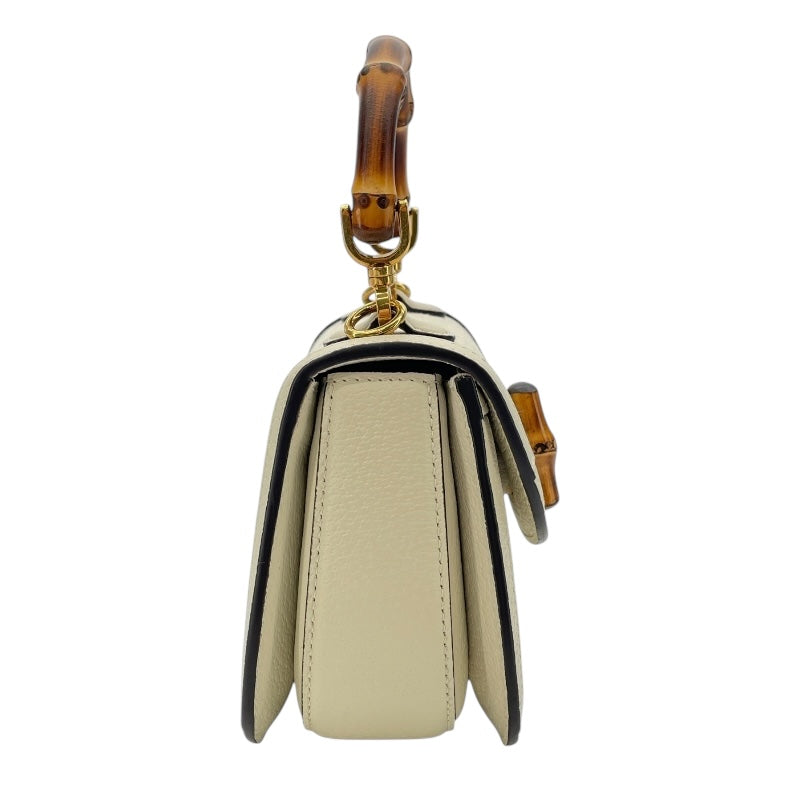 グッチ GUCCI バンブー2WAYショルダー 686864 アイボリー ジャンボGG レディース ショルダーバッグ