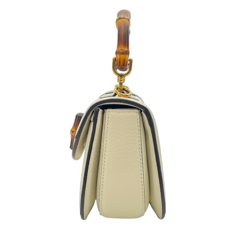 グッチ GUCCI バンブー2WAYショルダー 686864 アイボリー ジャンボGG レディース ショルダーバッグ