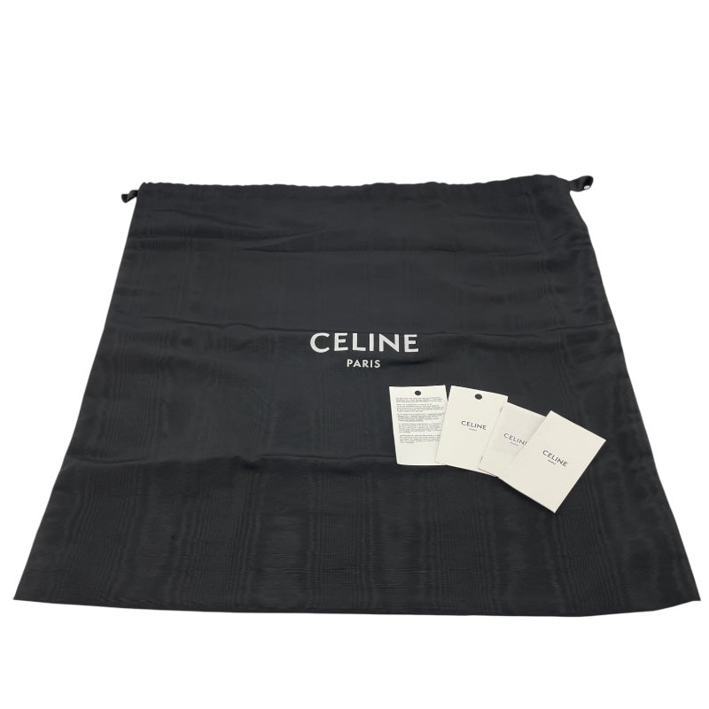 セリーヌ CELINE ホリゾンタル カバ 192162 アイボリー キャンバス/レザー レディース トートバッグ