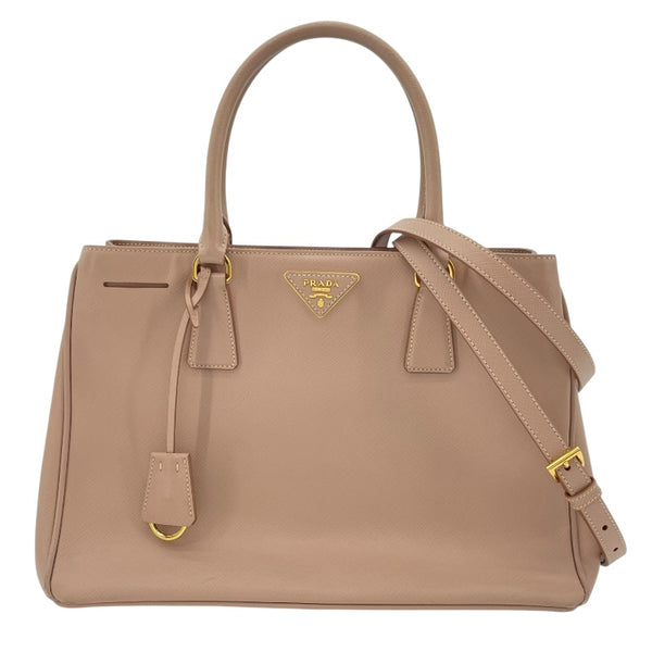 プラダ PRADA 2WAYハンドバッグ BN1874 ピンクベージュ サフィアーノ レディース ハンドバッグ