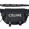 セリーヌ CELINE ロゴショルダーバッグ ブラック キャンバス メンズ ショルダーバッグ