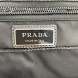 プラダ PRADA トライアングルロゴショルダー ブラック ナイロン メンズ ショルダーバッグ