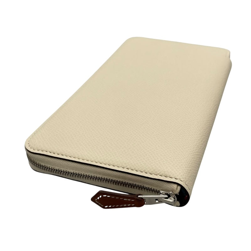 エルメス HERMES アザップロング シルクイン Z刻 ナタ SV金具 エプソン レディース 長財布