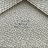 エルメス HERMES カルヴィデュオ U刻 クレ SV金具 エプソン レディース カードケース