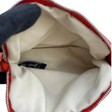 エルメス HERMES ボリードポーチ16 オレンジ SV金具 トワル レディース ポーチ