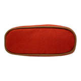 エルメス HERMES ボリードポーチ16 オレンジ SV金具 トワル レディース ポーチ