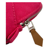 エルメス HERMES ボリードポーチ16 ピンク SV金具 トワル レディース ポーチ