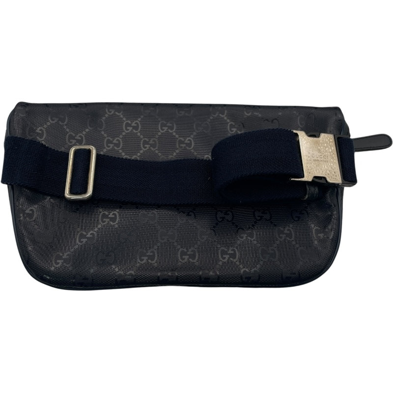 グッチ GUCCI ボディバッグ 233269 ネイビー PVC メンズ ボディバッグ