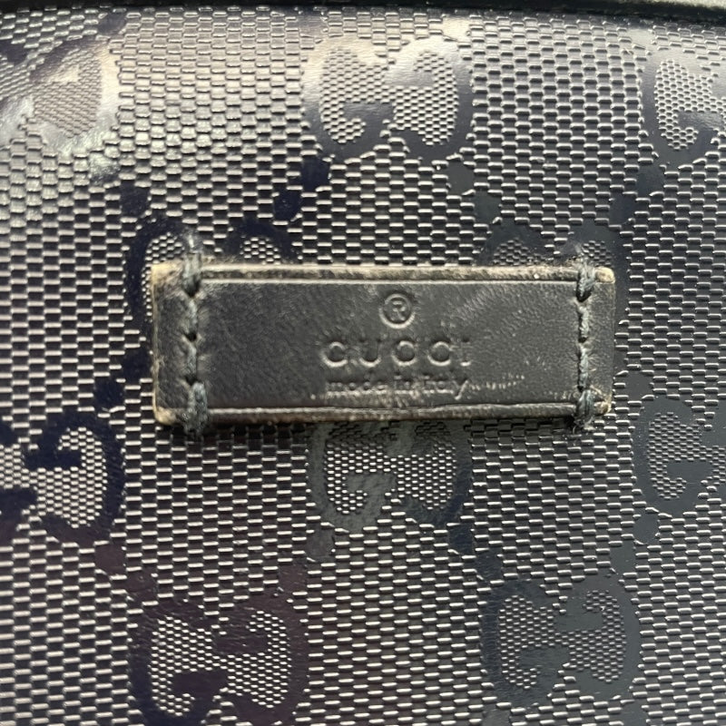 グッチ GUCCI ボディバッグ 233269 ネイビー PVC メンズ ボディバッグ